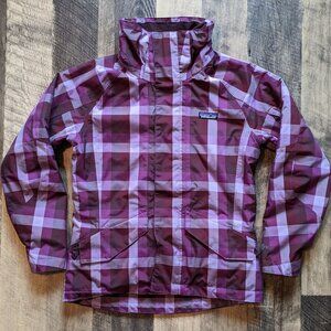 Patagonia Insulated Sidewall Jacket Plaid Ski Snowboard